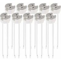 Bet Lot 10x GU5.3 Fassung - GU5.3 oder MR16 Fassung - Halter mit 12V Kabel - Für Lampen Glühbirne wie led Halogen Spot - Ulisem von ULISEM