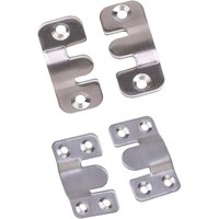 Ulisem Bilderhaken, Möbelverbinder, Fotobefestigungen, Sofaträger, Möbelverbinder, passend für Kunstrahmen, 20 Paar von ULISEM