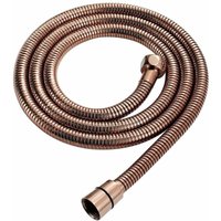 Ulisem - Brauseschlauch 150 cm Altkupfer Retro Brauseschlauch Brauseschlauch Messing Brause Roségold Ephé von ULISEM