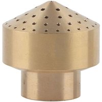 Ulisem-Brunnendüse – Messing-Feuerwerks-Brunnendüse – Messingdüse – Wasserbrunnen, Gartenteich-Sprühwerkzeug für Haus, Garten, Hof, Park – 1,9 cm von ULISEM