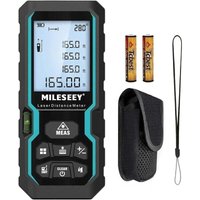 Ulisem Digitaler Laser-Entfernungsmesser, 50 m/165 ft Laser-Entfernungsmesser mit elektronischer Wasserwaage und LCD-Hintergrundbeleuchtung, IP54 Ulisem Digitaler Laser-Entfernungsmesser, 50 m/165 ft Laser-Entfernungsmesser mit elektronischer Wasserwaage und LCD-Hintergrundbeleuchtung, IP54 von ULISEM