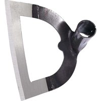 Ulisem Edelstahl-Gartenhacke, Hohlhacke, Unkrauthacke, Ersatzkopf, Gartenschaufel, Großpackung, Gemüsegarten-Pflanzwerkzeuge, 14,9 cm von ULISEM