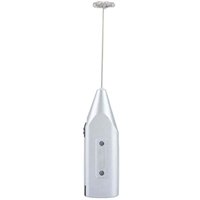 Ulisem Elektrischer Handmilchaufschäumer, Mini-Handrührer, batteriebetrieben, Getränkemixer und Mini-Schäumer aus Edelstahl, von ULISEM