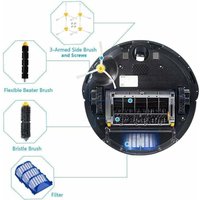 Ulisem Ersatzbürsten-Zubehör-Set für iRobot Roomba 600 Serie 610 614 620 625 630 635 640 645 650 655 660 665 670 671 680 690 691 Zubehör für iRobot von ULISEM
