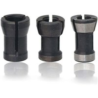 Ulisem Fräseradapter, geteilte Hülse, Fräserfutter und Holzbearbeitung (8 mm + 6,35 mm + 6 mm, 3er-Pack) von ULISEM