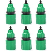 Ulisem Gartenschlauch Einwegadapter Wasserhahnanschluss Fitting für Bewässerung 6 Stück Ulisem Gartenschlauch Einwegadapter Wasserhahnanschluss Fitting für Bewässerung 6 Stück von ULISEM
