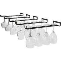 Ulisem Hängendes Weinglasregal mit 5 Schienen für 13–18 Gläser, 30 cm, 5 cm und 2 cm. Ulisem Hängendes Weinglasregal mit 5 Schienen für 13–18 Gläser, 30 cm, 5 cm und 2 cm. von ULISEM