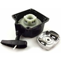 Ulisem - Halbautomatischer Rücklaufstarter + Antriebsglocke für Freischneider, Erdbohrer oder 5-in-1-Multifunktionsmaschine (Multifunktion) von ULISEM