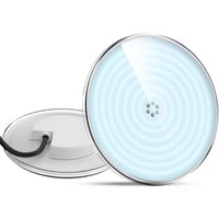 Ulisem Harzgefülltes Pool-Flutlicht, 30 W PAR56-Lampe (entspricht 300 W Halogenlampe), LED-Pool-Strahler, 3500 lm, IP68 wasserdicht, 12 V AC/DC, 6000 von ULISEM