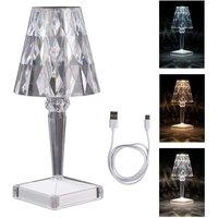 Ulisem Ideen mit Herz LED Tischleuchte Kristalleffekt Diamant Moderne Nachttischlampe Dekoration 25,5cm hoch Dimmbar und Wiederaufladbar Ulisem Ideen mit Herz LED Tischleuchte Kristalleffekt Diamant Moderne Nachttischlampe Dekoration 25,5cm hoch Dimmbar und Wiederaufladbar von ULISEM