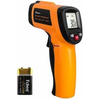 Ulisem - Infrarot-Thermometer, berührungsloses Laser-Infrarot-Thermometer von -50 °c bis 550 °c, hintergrundbeleuchteter LCD-Bildschirm (nicht für von ULISEM