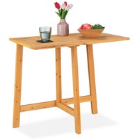 Ulisem Klapptisch Holz Rechteckiger Terrassentisch Outdoor Balkon und Garten Wandklapptisch HBT: 73x80x50 cm Natur Ulisem Klapptisch Holz Rechteckiger Terrassentisch Outdoor Balkon und Garten Wandklapptisch HBT: 73x80x50 cm Natur von ULISEM