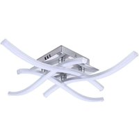 Ulisem Klassische geschwungene Design 4-Wege-LED-Deckenleuchte, 24 W Deckenlampe für Wohnzimmer, Schlafzimmer, Büro, Esszimmer, Küche Ulisem Klassische geschwungene Design 4-Wege-LED-Deckenleuchte, 24 W Deckenlampe für Wohnzimmer, Schlafzimmer, Büro, Esszimmer, Küche von ULISEM