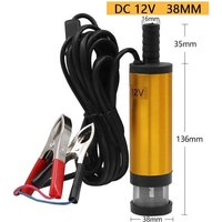 Ulisem - Kleine Tauchölabsorptionspumpe 12V Dieselpumpe 38mm Tauchpumpe Wasserkraftförderpumpe DC-Kraftstoffpumpe Tauchpumpe Ulisem - Kleine Tauchölabsorptionspumpe 12V Dieselpumpe 38mm Tauchpumpe Wasserkraftförderpumpe DC-Kraftstoffpumpe Tauchpumpe von ULISEM
