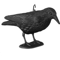 Ulisem Krähen-Vogelscheuche, dekorative Vogelscheuchenfigur, stehende Taubenabwehrfigur, Gartenfigur, Schwarz Ulisem Krähen-Vogelscheuche, dekorative Vogelscheuchenfigur, stehende Taubenabwehrfigur, Gartenfigur, Schwarz von ULISEM