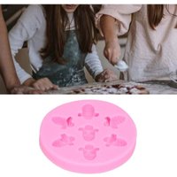 Ulisem Kuchenform aus lebensmittelechtem Silikon in Bienenform, DIY-Kuchendekorations- und Backwerkzeug (Pink) von ULISEM