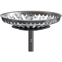Ulisem Küchenspüle-Siebkorb, 80 mm – Universal-Sieb aus Edelstahl, Pop-Up-Korbstopper, 32 mm Stifte von ULISEM