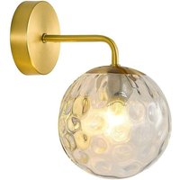 Ulisem LED Wandleuchte E27 mit Glasschirm Modernes Design für Wohnzimmer Schlafzimmer Restaurant von ULISEM
