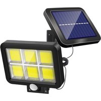 Leistungsstarke Solarleuchte für den Außenbereich mit Bewegungssensor 120 led wasserdichte weiße Beleuchtung Solarleuchten für Gartenterrasse von ULISEM