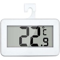 Ulisem Mini-Digital-Kühlschrankthermometer, wasserdichtes Gefrierschrankthermometer mit Haken (-20 bis 60 °C) von ULISEM
