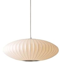 Ulisem Moderner Kronleuchter in Kokonform mit flachem Laternenkopf für Restaurant-Café, hohle Pendelleuchte – Durchmesser: 30 cm von ULISEM