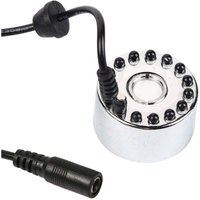 Ulisem Nebelmacher, Ultraschall-Nebelmacher mit Wechselfunktion, für Springbrunnen, Teiche, Zerstäuber, Luftbefeuchter, 12 LEDs, 24 V, Farbe Ulisem Nebelmacher, Ultraschall-Nebelmacher mit Wechselfunktion, für Springbrunnen, Teiche, Zerstäuber, Luftbefeuchter, 12 LEDs, 24 V, Farbe von ULISEM