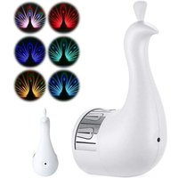 Ulisem - Pfauen-Wandleuchte, LED-Pfauen-Wandleuchte mit Fernbedienung, Pfauen-Nachtlicht mit USB-Aufladung, Pfauen-Farbprojektions-Schreibtischlampe Ulisem - Pfauen-Wandleuchte, LED-Pfauen-Wandleuchte mit Fernbedienung, Pfauen-Nachtlicht mit USB-Aufladung, Pfauen-Farbprojektions-Schreibtischlampe von ULISEM