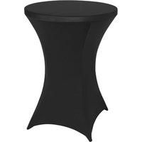 Ulisem Schwarze Spandex-Tischdecke, Cocktail-Tischdecke, runde Stretch-Tischdecke mit hohen Füßen, geeignet für Partys, Bars, Hochzeiten, Ulisem Schwarze Spandex-Tischdecke, Cocktail-Tischdecke, runde Stretch-Tischdecke mit hohen Füßen, geeignet für Partys, Bars, Hochzeiten, von ULISEM