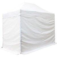 Ulisem Seitenplanen 2x2m 3 volle + 1 Tür Polyester 380g/m² Weiß Ulisem Seitenplanen 2x2m 3 volle + 1 Tür Polyester 380g/m² Weiß von ULISEM