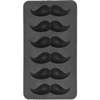 Ulisem Silikonform in Schnurrbartform, lebensmittelecht, schwarz, Eiswürfelform für Zuhause, Sommerküche von ULISEM