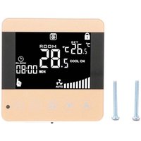 Ulisem Smart Wi-Fi-Thermostat für zentrale Klimaanlage mit LCD-Touchscreen, Modell HY08AC-3 von ULISEM