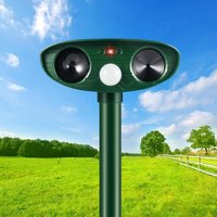 Ulisem - Solar Katzenabwehr, Ultraschall Katzenabwehr Outdoor, Ultraschall Nagetierabwehr mit Bewegungsmelder, Outdoor Abwehr für Katzen, Hunde, von ULISEM