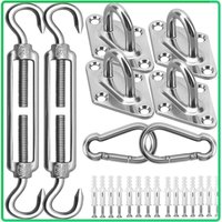 Ulisem - Sonnensegel-Hardware-Kit – Sonnenschutz-Installationskit aus Edelstahl 304 Ulisem - Sonnensegel-Hardware-Kit – Sonnenschutz-Installationskit aus Edelstahl 304 von ULISEM