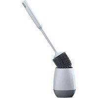 Ulisem Toilettenbürste, Silikon-Toilettenbürste, schnelltrocknende antibakterielle Silikon-Toilettenbürste, Toilettenbürste mit langem Griff, Ulisem Toilettenbürste, Silikon-Toilettenbürste, schnelltrocknende antibakterielle Silikon-Toilettenbürste, Toilettenbürste mit langem Griff, von ULISEM
