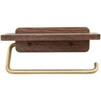 Ulisem Toilettenpapierhalter zur Wandmontage – Aufhängung mit freiem Loch – Aufbewahrung zu Hause – Finishing-Rack – Lagerregal von ULISEM