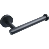 Ulisem Toilettenpapierrollenhalter aus Edelstahl zur Wandmontage, Wandmontierter Toilettenpapierhalter für Badezimmer und Küche, Mattschwarz Ulisem Toilettenpapierrollenhalter aus Edelstahl zur Wandmontage, Wandmontierter Toilettenpapierhalter für Badezimmer und Küche, Mattschwarz von ULISEM