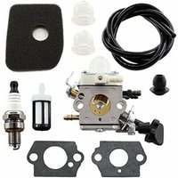 Ulisem - Vergaser-Set mit Luftfilter und Zündkerze für Stihl BG86 SH56 SH56C SH86 SH86C BG86CE BG86Z BG86CEZ Laubbläser, ersetzt zama C1M-S261B, Ulisem - Vergaser-Set mit Luftfilter und Zündkerze für Stihl BG86 SH56 SH56C SH86 SH86C BG86CE BG86Z BG86CEZ Laubbläser, ersetzt zama C1M-S261B, von ULISEM