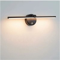 Ulisem Wandleuchte LED Spiegelleuchten Dimmbar mit Schalter, 300° Drehbar Bad Wandlampe LED 8W 4000K Badezimmer Spiegellampe Ulisem Wandleuchte LED Spiegelleuchten Dimmbar mit Schalter, 300° Drehbar Bad Wandlampe LED 8W 4000K Badezimmer Spiegellampe von ULISEM