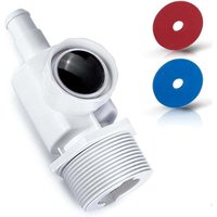 Ulisem Wandmontage-Anschluss für Polaris-Reiniger – Pool-Staubsauger-Schlauchanschluss-Set für Polaris Zodiac 180 280 380 480 3900 Staubsauger von ULISEM