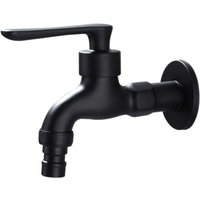 Ulisem Waschmaschinen-Wasserhahn im Vintage-Stil, rostfreier Waschbecken-Wasserhahn, Multifunktion, Schwarzbronze von ULISEM