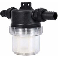 Ulisem - Wasserpumpenfilternetz-Sprinkler, verstellbar, Inline-Bewässerungswerkzeug mit transparentem Netzsieb für Gartenwasserpumpe (Schnittstelle: von ULISEM
