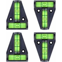 Ulisem Wasserwaage, kleine magnetische T-förmige Wasserwaage mit 2 Nivellierblasen. 4er-Set, Upgrade für Wohnmobilzubehör, Stabilisatoren, Kameras Ulisem Wasserwaage, kleine magnetische T-förmige Wasserwaage mit 2 Nivellierblasen. 4er-Set, Upgrade für Wohnmobilzubehör, Stabilisatoren, Kameras von ULISEM