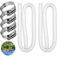 Ulisem2pcs Schwimmbad-Ersatzschlauch für Pool-Filterpumpe (59 x 1,25 Zoll) von ULISEM