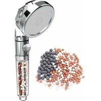 Ulisem3-Modus Hochdruck-Duschkopf mit Kalkfilter und Ionenfilter Handbrause Wassersparender drucksteigernder Ionen-Duschkopf Sprühduschkopf Ulisem3-Modus Hochdruck-Duschkopf mit Kalkfilter und Ionenfilter Handbrause Wassersparender drucksteigernder Ionen-Duschkopf Sprühduschkopf von ULISEM