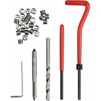 Ulisem30-teiliges M5-Gewindereparaturset, M5 x 0,8 mm, Helicoil-Gewindewiederherstellungsset von ULISEM