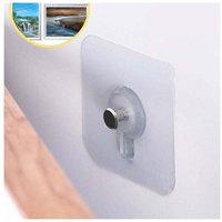Ulisem4-teiliges transparentes, ultrastarkes Rahmen-Uhren-Handtuch-Bademantel-Set, kein Bohren erforderlich, automatischer, selbstklebender Ulisem4-teiliges transparentes, ultrastarkes Rahmen-Uhren-Handtuch-Bademantel-Set, kein Bohren erforderlich, automatischer, selbstklebender von ULISEM