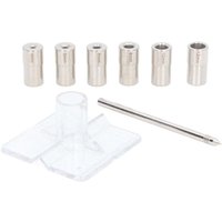 Ulisem8-teiliges selbstzentrierendes Dübellehren-Set, 6 Größen, Innendurchmesser, Bohrführungs-Lokalisierer-Set aus legiertem Stahl Ulisem8-teiliges selbstzentrierendes Dübellehren-Set, 6 Größen, Innendurchmesser, Bohrführungs-Lokalisierer-Set aus legiertem Stahl von ULISEM