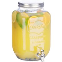 Ulisem8L Getränkespender Glas Zapfhahn Retro Gastro Saftspender Vintage Gartenparty Limonadenspender Transparent Ulisem8L Getränkespender Glas Zapfhahn Retro Gastro Saftspender Vintage Gartenparty Limonadenspender Transparent von ULISEM