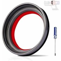 UlisemAnwendbar auf Dichtungsring für Dyson V10, Ersatz-Dichtungsring für Dyson V10, fester Dichtungsring oben am Staubbehälter für den Staubsauger von ULISEM