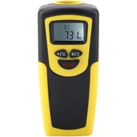 UlisemDigitaler Ultraschall-Laser-Entfernungsmesser, Entfernungsmesser, 50 cm – 18 m, Laser-Banddetektoren zur Messung von Entfernung, Fläche und von ULISEM